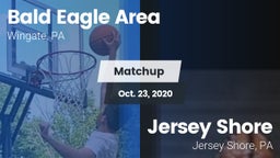 Matchup: Bald Eagle Area vs. Jersey Shore  2020