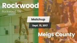 Matchup: Rockwood  vs. Meigs County  2017