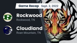 Recap: Rockwood  vs. Cloudland  2022
