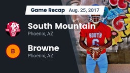 Recap: South Mountain  vs. Browne  2017