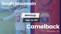 Matchup: South Mountain High vs. Camelback  2017