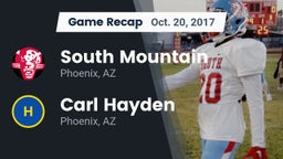 Recap: South Mountain  vs. Carl Hayden  2017