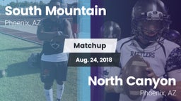 Matchup: South Mountain High vs. North Canyon  2018