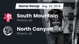 Recap: South Mountain  vs. North Canyon  2018