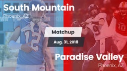 Matchup: South Mountain High vs. Paradise Valley  2018