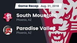 Recap: South Mountain  vs. Paradise Valley  2018