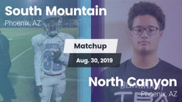 Matchup: South Mountain High vs. North Canyon  2019