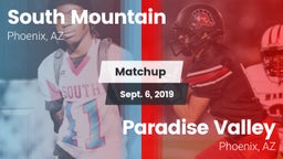 Matchup: South Mountain High vs. Paradise Valley  2019