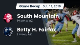 Recap: South Mountain  vs. Betty H. Fairfax 2019