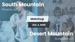Matchup: South Mountain High vs. Desert Mountain  2020
