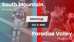 Matchup: South Mountain High vs. Paradise Valley  2020