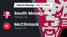 Recap: South Mountain  vs. McClintock  2021