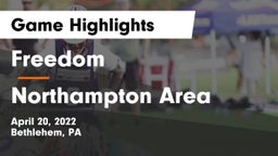 Freedom  vs Northampton Area  Game Highlights - April 20, 2022