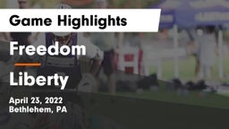 Freedom  vs Liberty  Game Highlights - April 23, 2022