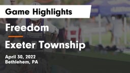 Freedom  vs Exeter Township  Game Highlights - April 30, 2022