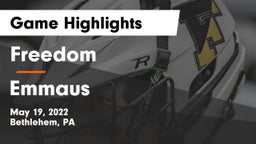 Freedom  vs Emmaus  Game Highlights - May 19, 2022