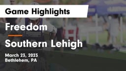 Freedom  vs Southern Lehigh  Game Highlights - March 23, 2023