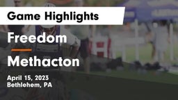 Freedom  vs Methacton  Game Highlights - April 15, 2023