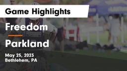Freedom  vs Parkland  Game Highlights - May 25, 2023