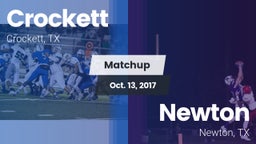 Matchup: Crockett  vs. Newton  2017