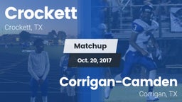 Matchup: Crockett  vs. Corrigan-Camden  2017