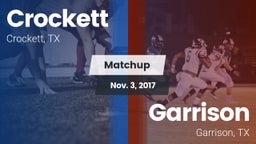 Matchup: Crockett  vs. Garrison  2017