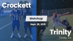 Matchup: Crockett  vs. Trinity  2018