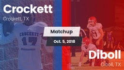 Matchup: Crockett  vs. Diboll  2018