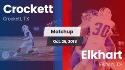 Matchup: Crockett  vs. Elkhart  2018