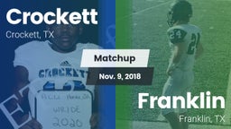 Matchup: Crockett  vs. Franklin  2018