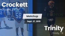 Matchup: Crockett  vs. Trinity  2019