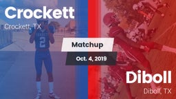 Matchup: Crockett  vs. Diboll  2019