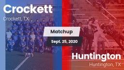 Matchup: Crockett  vs. Huntington  2020