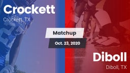 Matchup: Crockett  vs. Diboll  2020