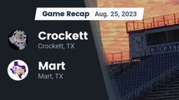 Recap: Crockett  vs. Mart  2023