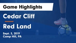 Cedar Cliff  vs Red Land  Game Highlights - Sept. 3, 2019
