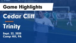 Cedar Cliff  vs Trinity  Game Highlights - Sept. 22, 2020