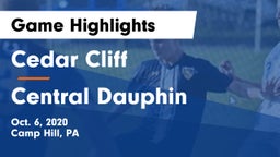 Cedar Cliff  vs Central Dauphin  Game Highlights - Oct. 6, 2020