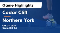 Cedar Cliff  vs Northern York  Game Highlights - Oct. 24, 2020