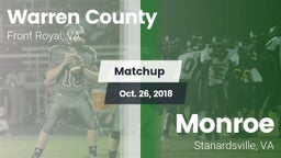 Matchup: Warren County vs. Monroe  2018