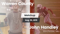 Matchup: Warren County vs. John Handley  2019