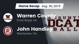 Recap: Warren County  vs. John Handley  2019