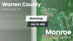 Matchup: Warren County vs. Monroe  2019