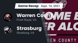 Recap: Warren County  vs. Strasburg  2021