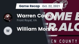 Recap: Warren County  vs. William Monroe 2021