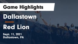 Dallastown  vs Red Lion  Game Highlights - Sept. 11, 2021
