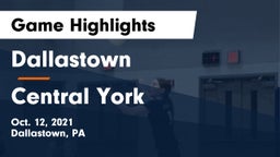 Dallastown  vs Central York  Game Highlights - Oct. 12, 2021
