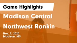 Madison Central  vs Northwest Rankin  Game Highlights - Nov. 7, 2020