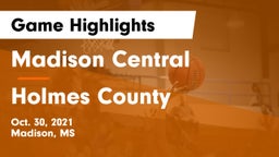 Madison Central  vs Holmes County Game Highlights - Oct. 30, 2021