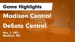 Madison Central  vs DeSoto Central  Game Highlights - Nov. 2, 2021